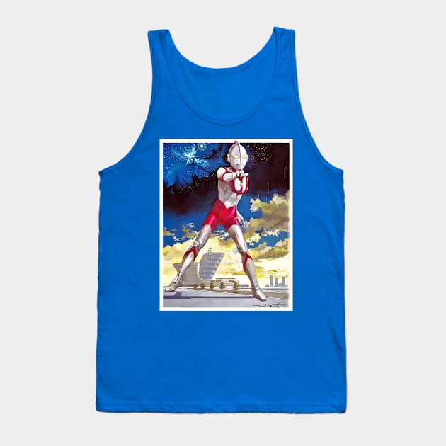 Ultraman-Tohl Narita Tank Top by SciFi_Kaiju_Guy